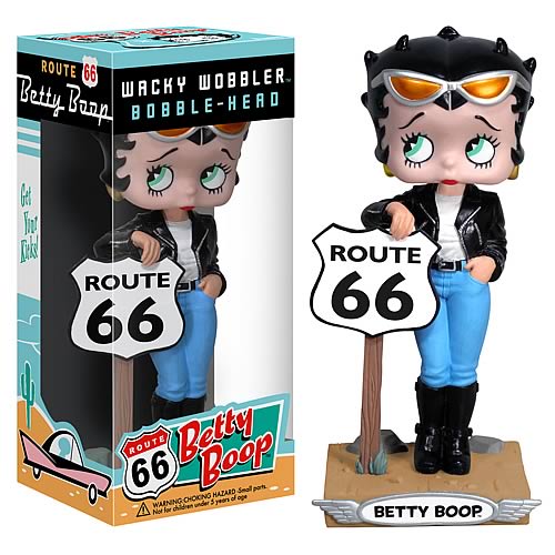 Betty Boop Route 66 Bobble-Head